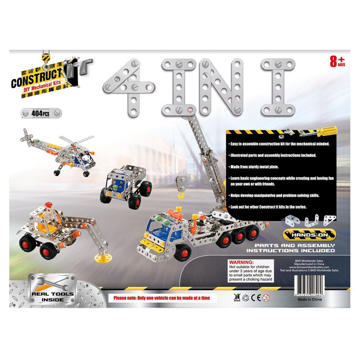 Construct-It 4-in-1 Construction Set