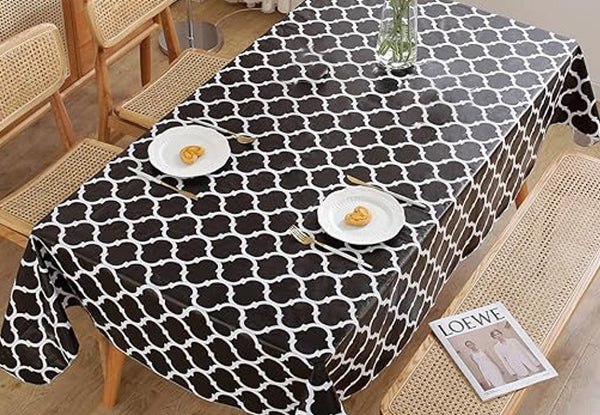 Moroccan Pattern Rectangle Tablecloth