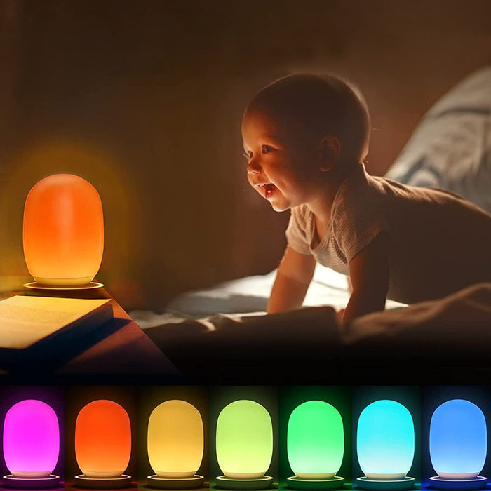 USB Rechargeable RGB Color Changing Kid’s Room Night Light