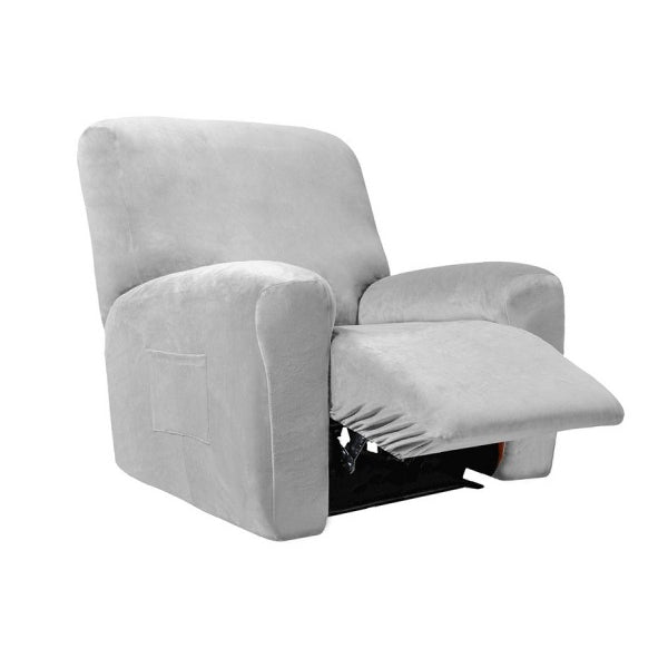Velvet Stretch Recliner Chair Cover