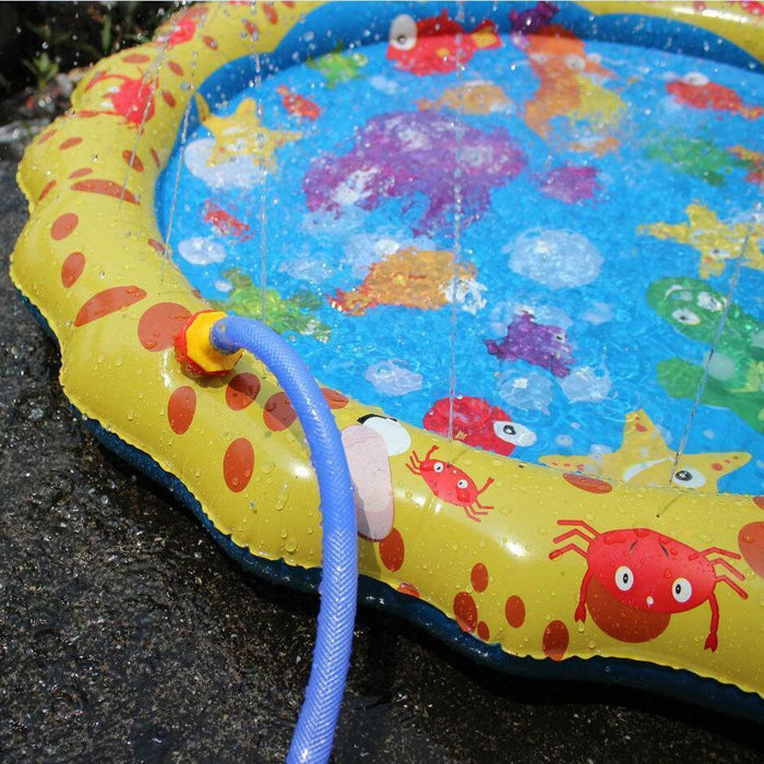 Outdoor Water Play Mat Sprinkler