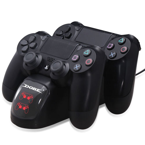 Dual Ps4 Controller Charging Dock Station Usb