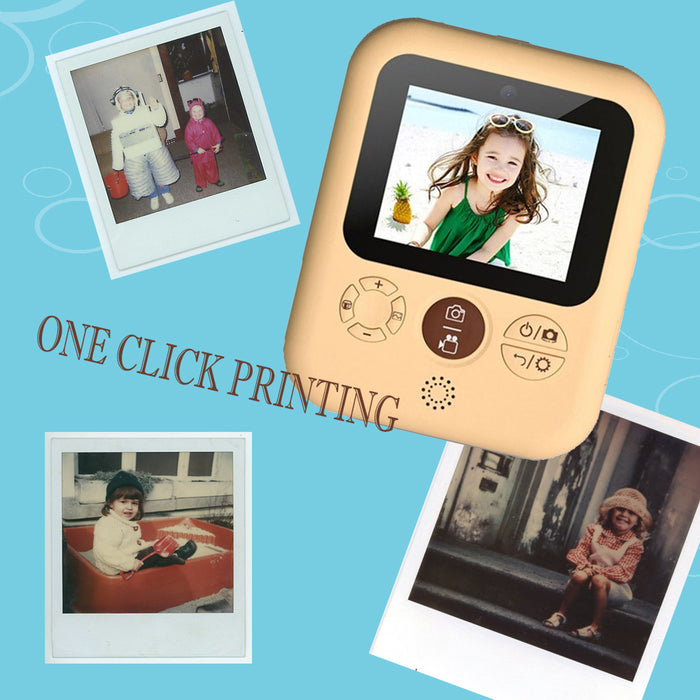 Kids Dual Camera with Instant Printer