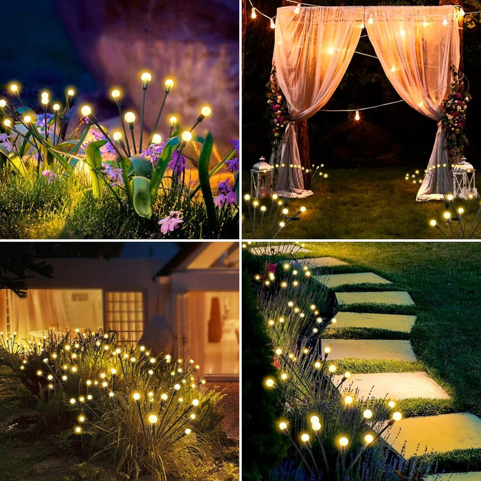 Outdoor Solar Firefly Lights - 2 Pack