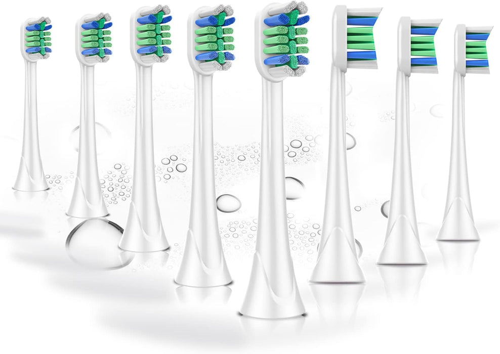 8Pcs Brush Heads for Philips Sonicare-Precision Cleaning