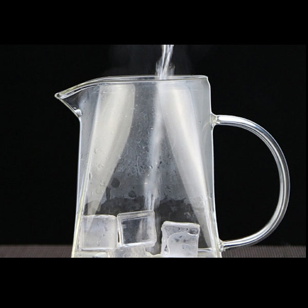 Heat-Resistant Glass Teapot with Removable Strainer