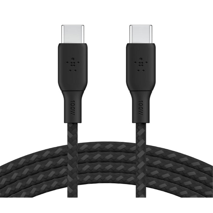 Belkin Braided USB-C to USB-A Cable 15cm Black