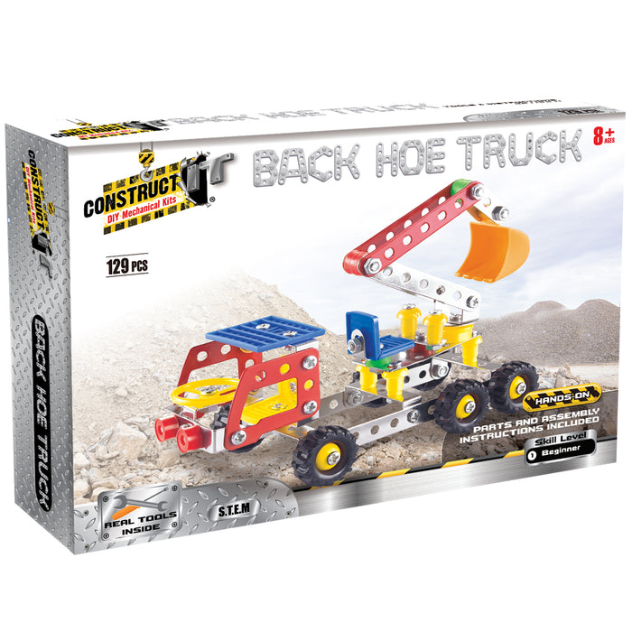 Construct-It Back Hoe Truck