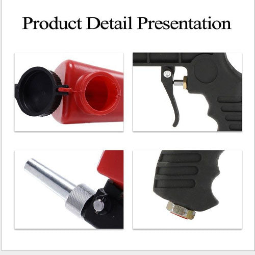 Hand Held Sandblaster Sand Blaster Gun KIt