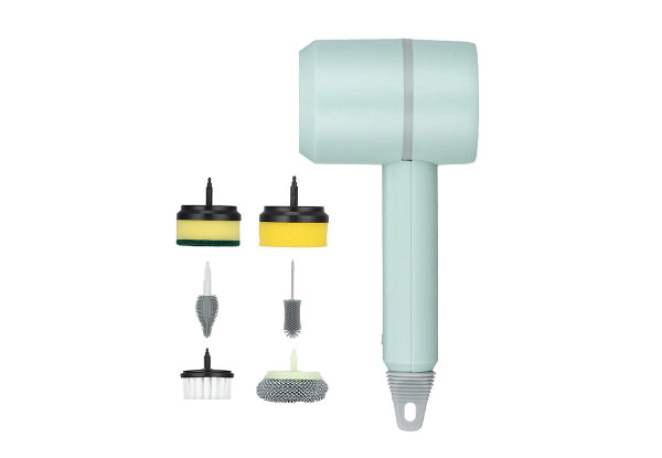 6 in 1 Handheld Electric Cleaning Brush Set
