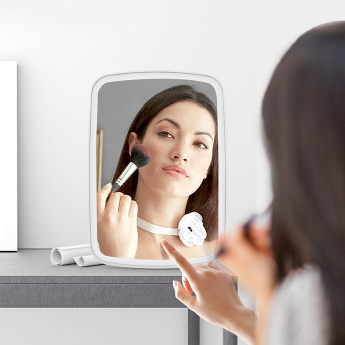 Adjustable Brightness LED Makeup Mirror- USB Rechargeable