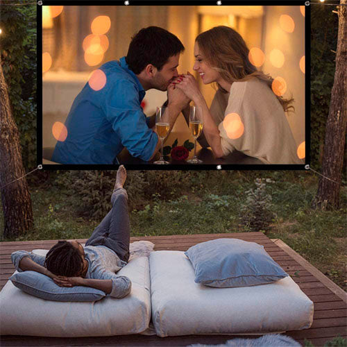 Soft Foldable Projection Screen