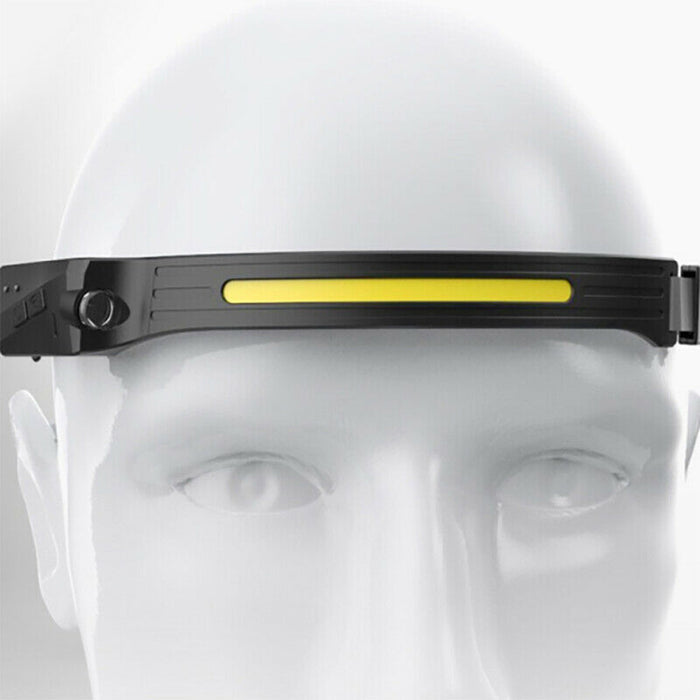 USB Rechargeable 4 Lighting Modes COB Light Head Lamp