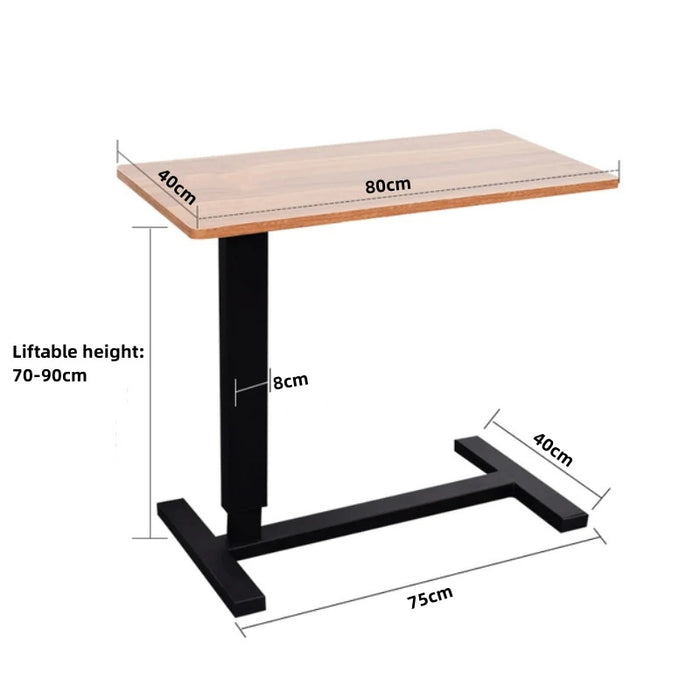 Adjustable Laptop Table with Wheels