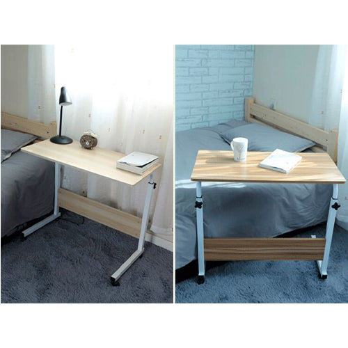 Multifunction Portable Desk on Wheels - White