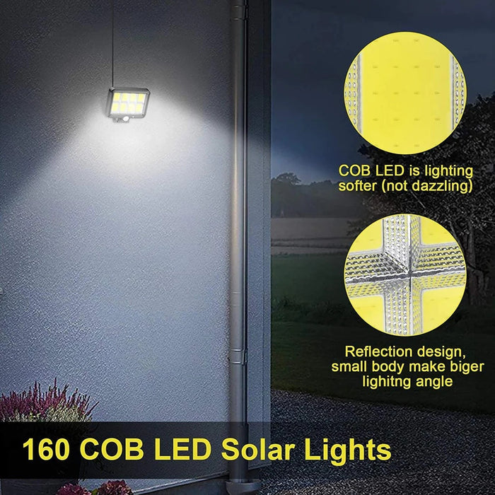 Solar LED Motion Sensor Security Light
