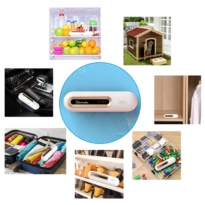 Mini Portable USB Fridge Deodorizer - USB Rechargeable