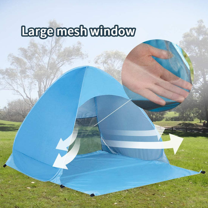 Instant Easy Pop Up Beach Tent