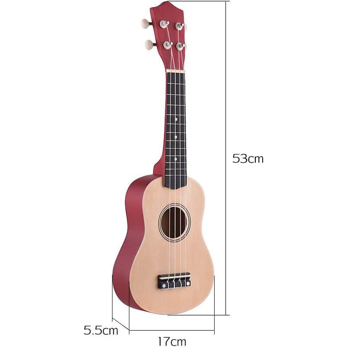 Ukulele 21 inch Basswood -Black