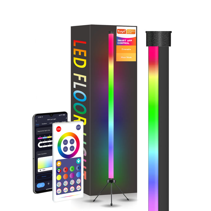 Smart App Floor Lamp With Music Sync