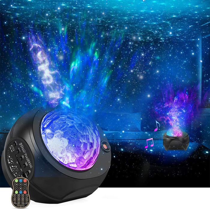 Colorful LED Star Night and BT Musical Nebula Lamp- USB Powered