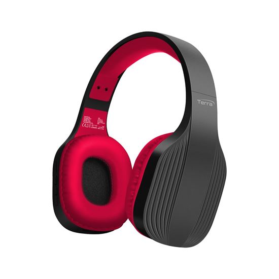 Promate Bluetooth Wireless Over-Ear Headphones Maroon