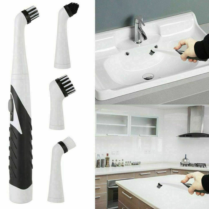 Battery Operated Electric Cleaning Brush Handheld Multipurpose Scrubber