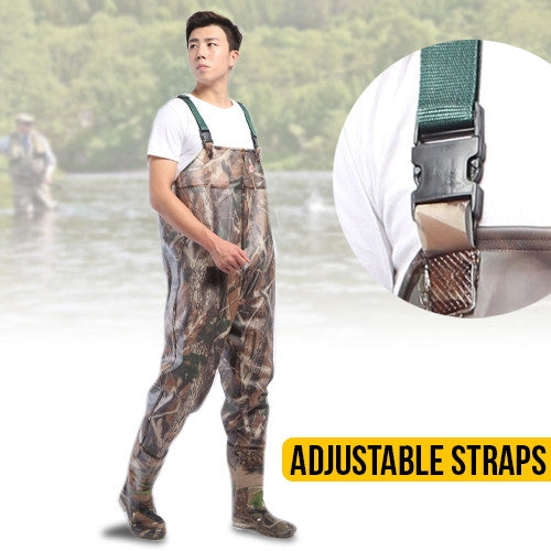 Pvc Fishing & Hunting Chest Waders Size 46