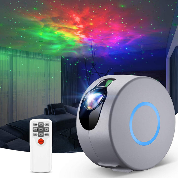 Galaxy Star Light Projector with LED Nebula Cloud