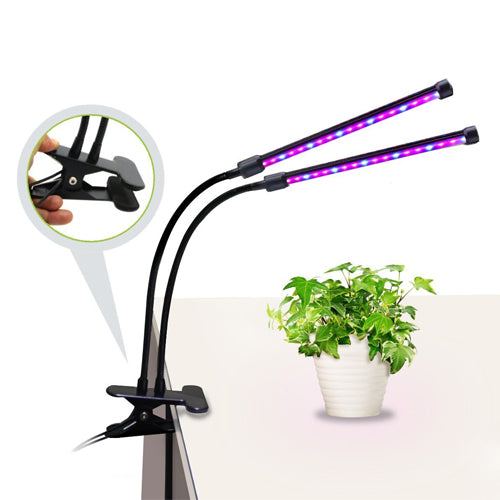 Dual Head LED Lamp for Indoor Plants
