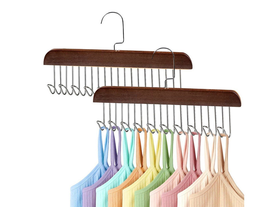 8-Hook Wardrobe Hanger - 2 Pack