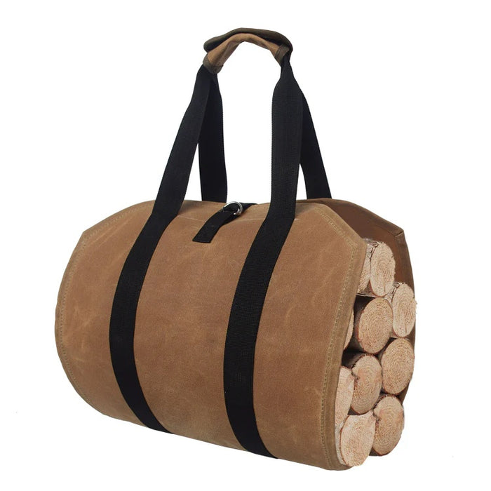 Firewood Log Carrier Bag