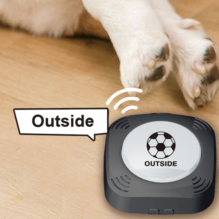 Interactive Recordable Command Pet Buttons-Battery Operated