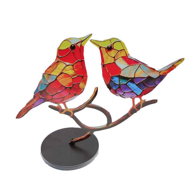 Double-Sided Bird Ornament