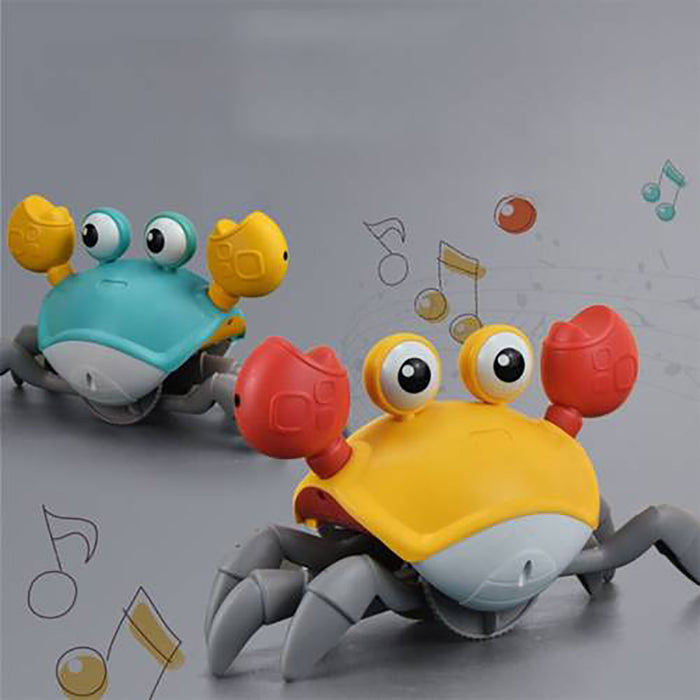 Crawling Crab Sensory Toy with Music