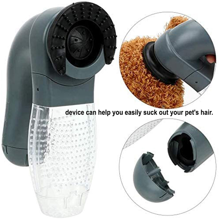 Electric Pet Hair Vacuum Hair Removing Machine- Battery Operated
