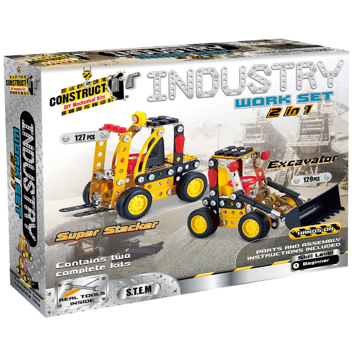 Construct-It 2-in-1 Industry Work Set
