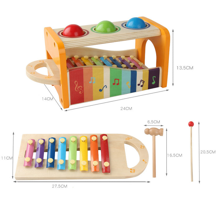 Xylophone, Pound & Tap Wooden Musical Toy