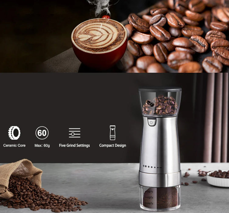 Portable Electric Coffee Grinder