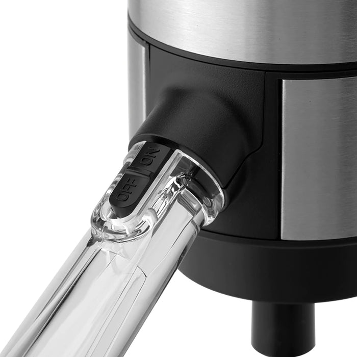 Automatic Electric Wine Aerator Pourer with Retractable Tube for One-Touch Instant Oxidation - Battery Powered