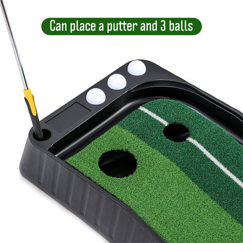 Golf Putting Training Aid with Auto Return Ball