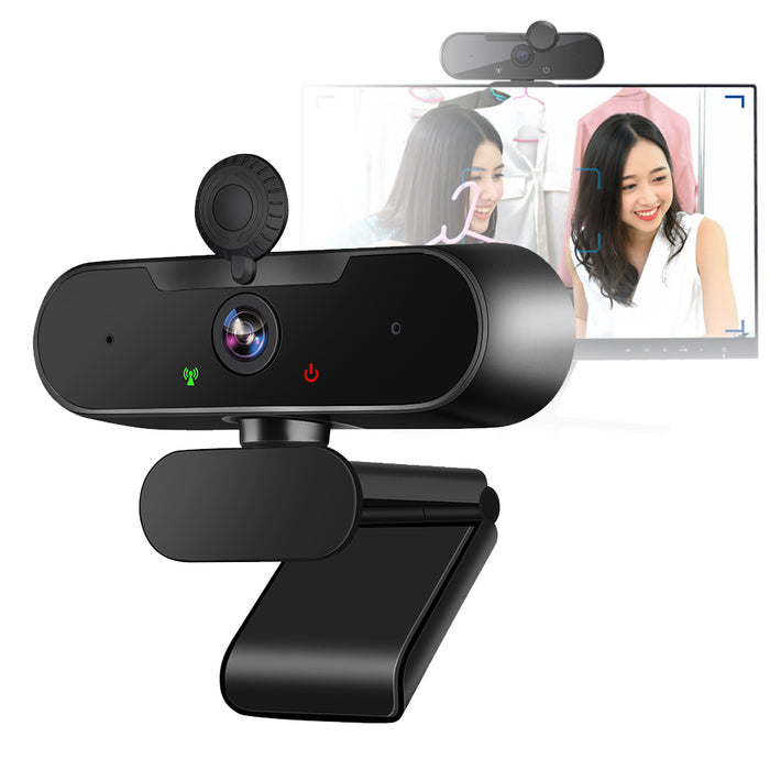 1080P USB Interface HD Web Camera with Mic and Privacy Cover