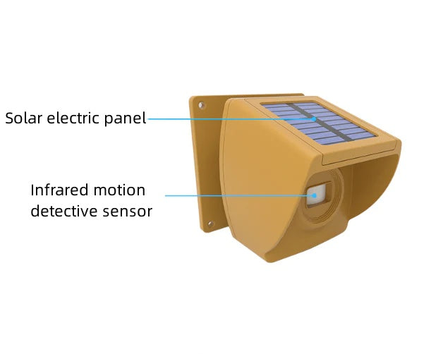 Solar Motion Sensor Driveway Alert System