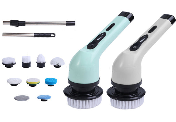 Electric Cleaning Brush & Extension Handle