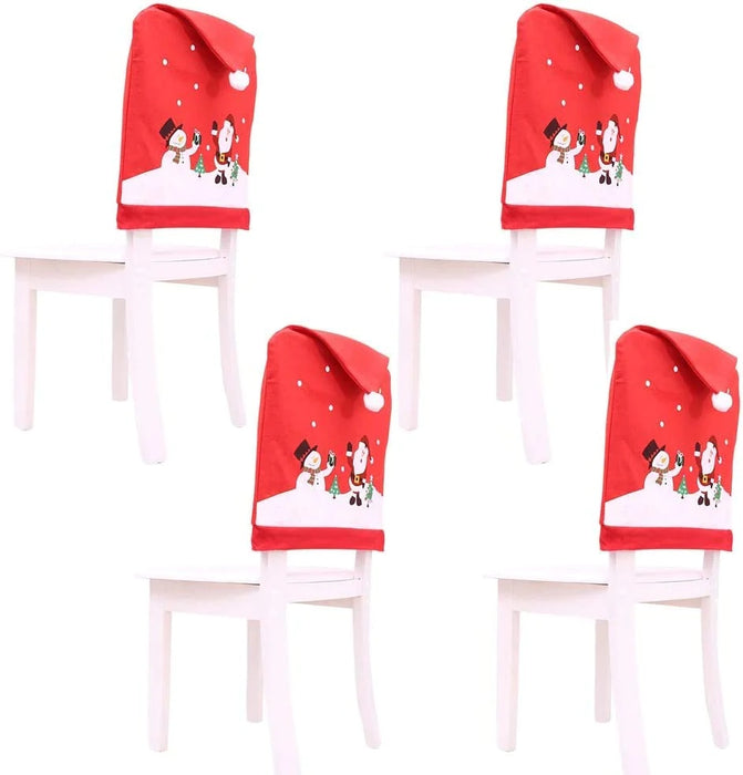 Christmas Chair Back Covers Decorations