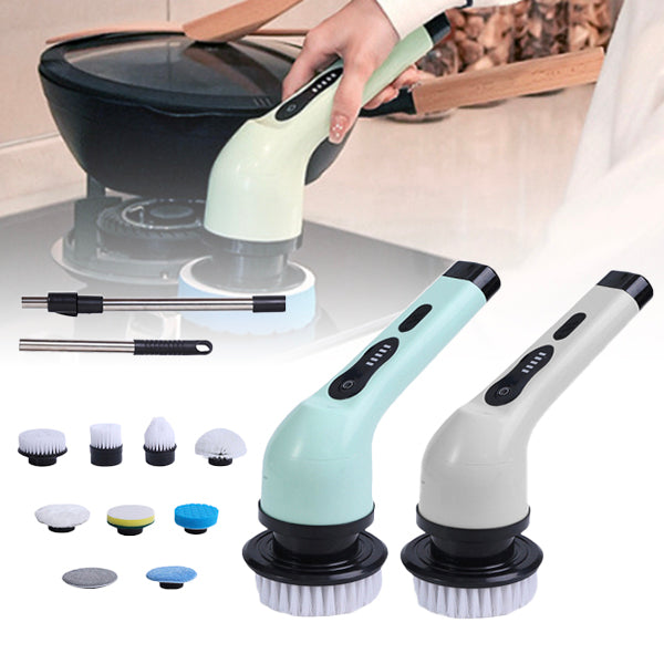 Electric Cleaning Brush & Extension Handle