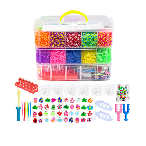 Loom Refill Bracelet Making Kit 1500 Piece