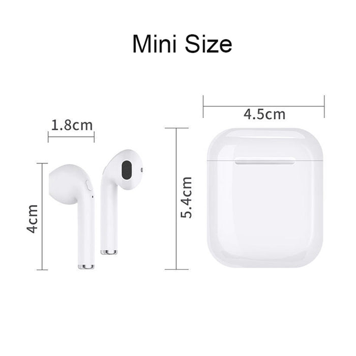 TWS i9s V5.0 earbuds with charging case- USB Interface