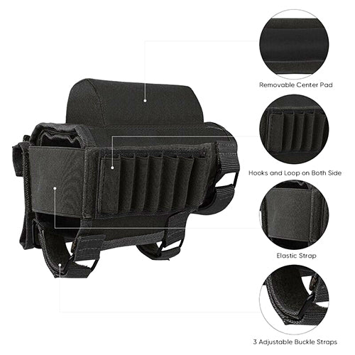 Adjustable Tactical Ammo Pouch With 8 Shells Holder