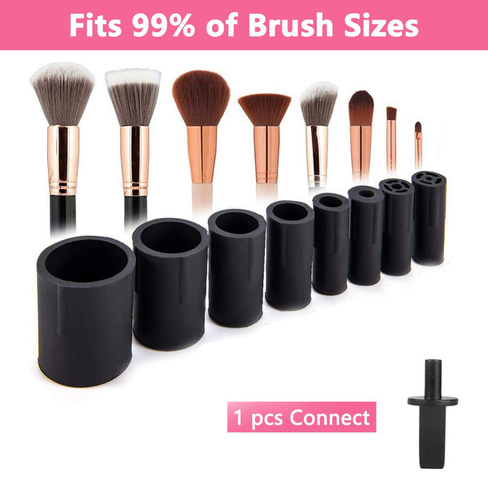 Battery Operated Electric Makeup Brush Cleaner Automatic Brush Washer and Dryer
